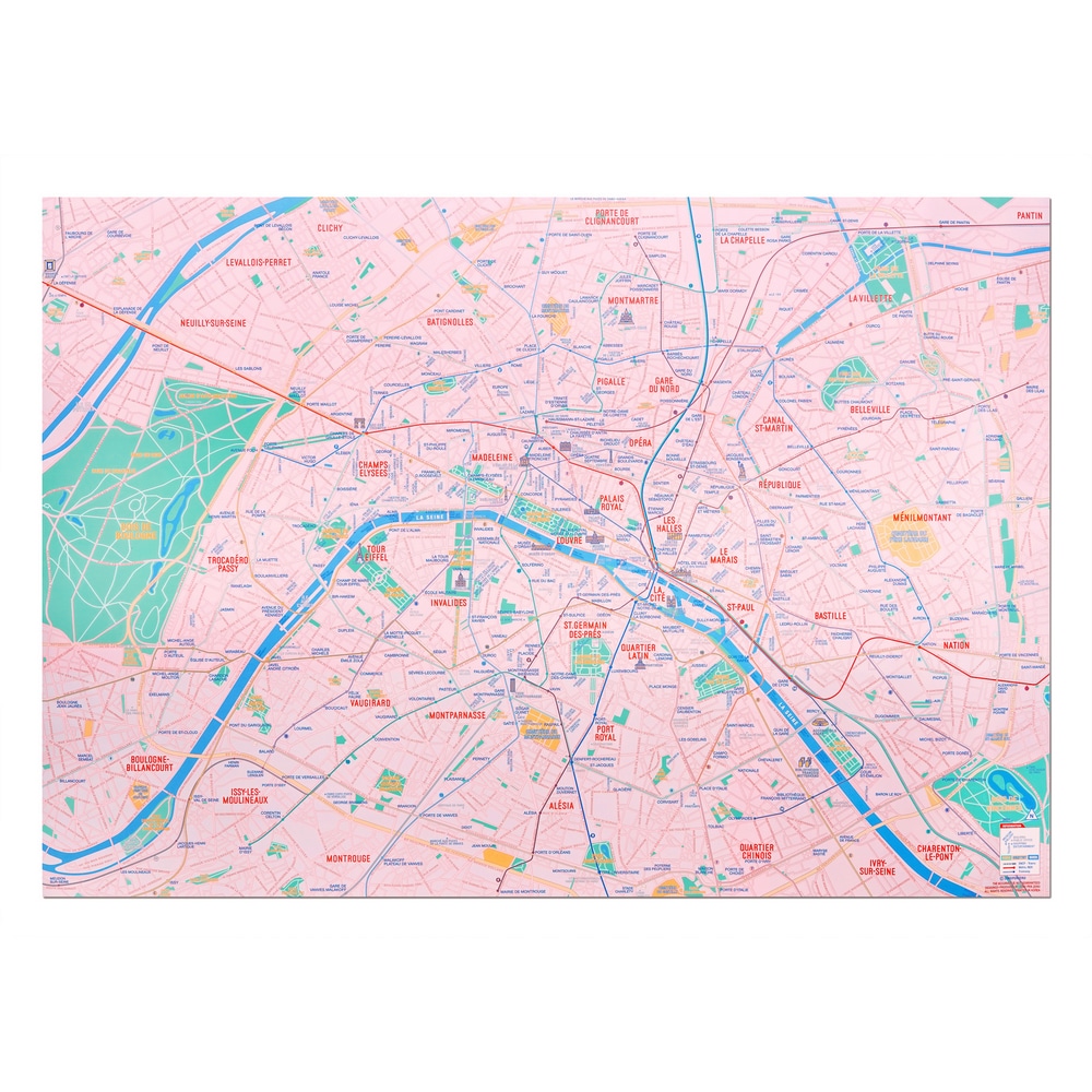 Railway Poster - Paris – Bild 3